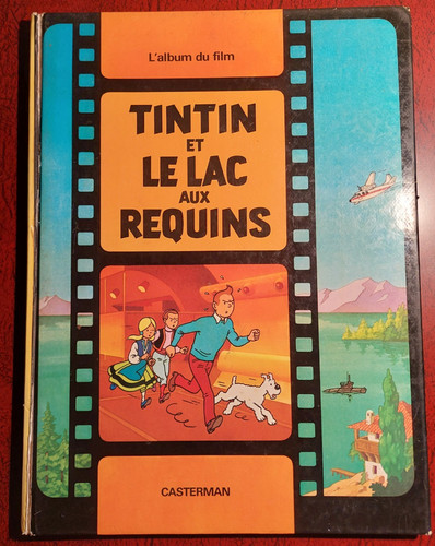 Tintin lac aux requins - tintin, et