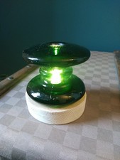 Lampe edf isolateur ancien - edf,