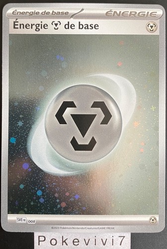 Carte pokemon energie metal - energie,