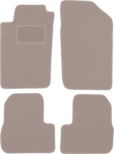 Tapis de sol en velours Beige