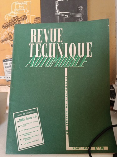 Simca ariane revue - ariane, technique