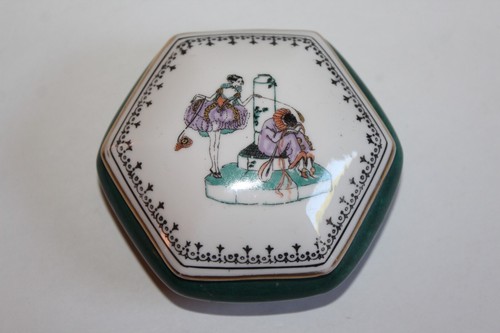 Bonbonnière porcelaine - en,
