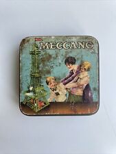 Petite boite tole ancienne MECCANO - Tour Eiffel - Tin box