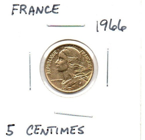 France centimes coin - coin, 1966