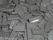 10 x LEGO DkStone tile 1x2 ref