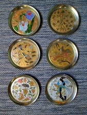 6 DESSOUS de VERRE Coupelle