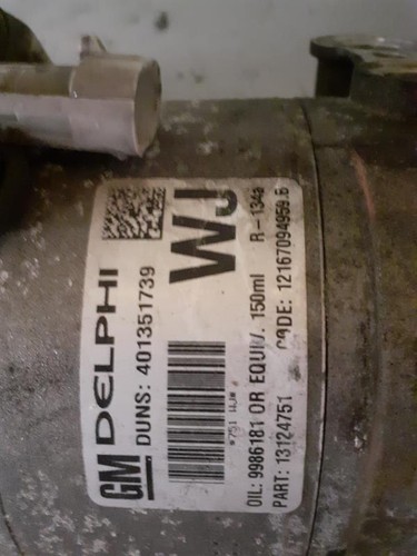 Compresseur clim opel zafira - clim, b