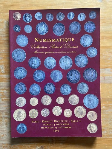 Joli catalogue numismatique - catalogue,