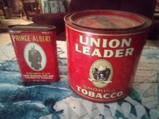 UNION LEADER TOBACCO TIN &