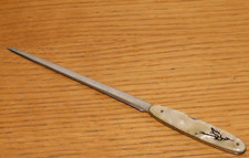 vintage COUPE PAPIER couteau Bidon d'huile SELECTOL garage AUTOMOBILIA mecanique