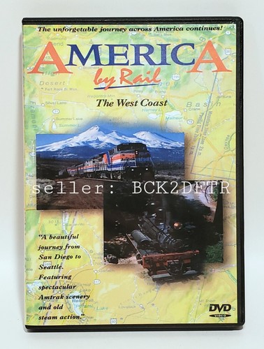 America rail the west - by,