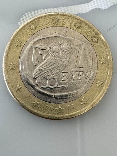 Pièce euro rare 2002 - 1,
