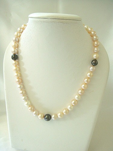 Collier multicolore perles - , de