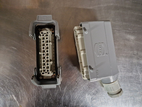 Prise harting 24broche male - prise,