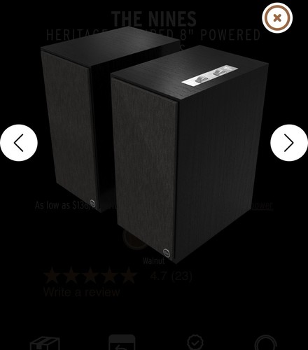 Klipsch the nines powered - nines,