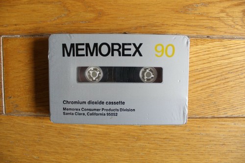 Sealed memorex chromium - sealed,