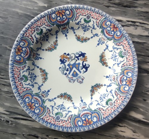 Ancienne assiette décorative - assiette,