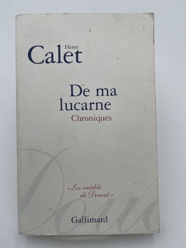 Lucarne chroniques - de,
