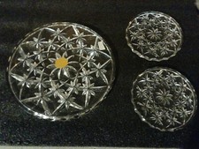 Garniture de table cristal de baviere