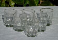 Service de 6 petits verres à