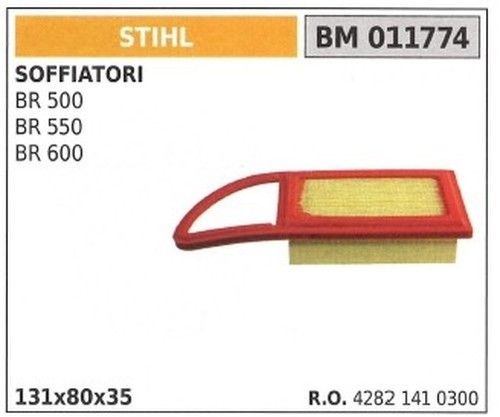 Filtre air stihl pour - filtre,
