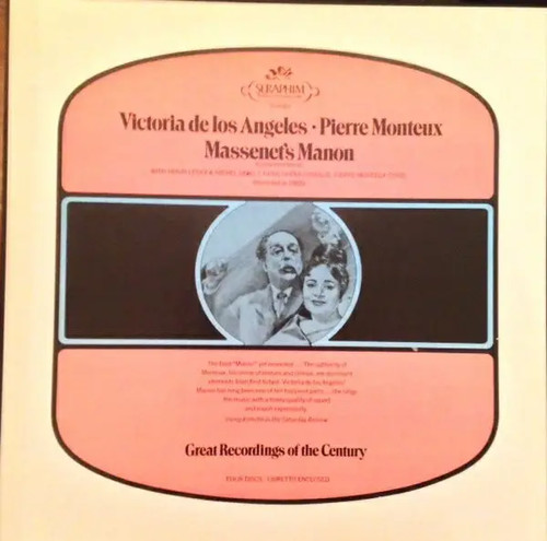 Jules massenet manon coffret - massenet,