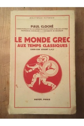 Monde grec aux - le, temps