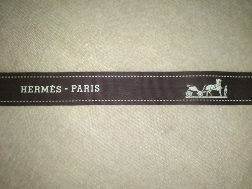 Authentique bolduc hermès - hermès,