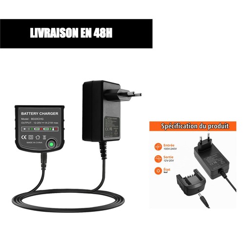 Chargeur batterie black - black, &