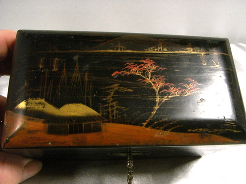 Ancien coffret bois - 🇫🇷,