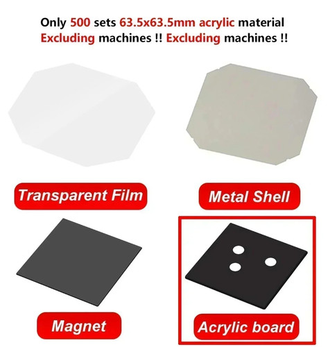 50mm 5 square - 2.5*2.5",