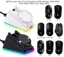Logitech GPW G1/2 G903/HERO G703/HERO G502 G403 Station charge souris sans fil