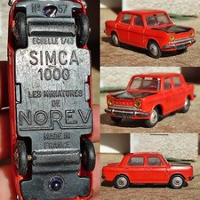 1/43 NOREV n° 57 SIMCA 1000