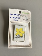BROCHE PUBLICITAIRE VINTAGE NEUVE . BROCHE BAPTISTE GRAND MAGASIN LE PRINTEMPS