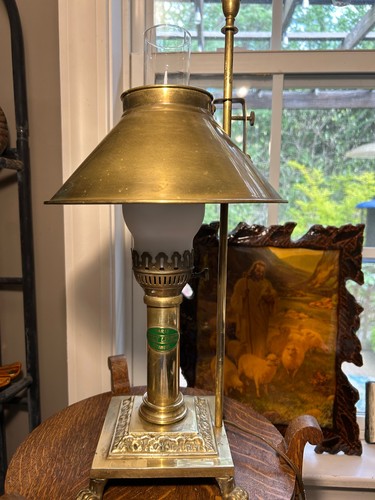 Vintage solid brass table - vintage~solid,