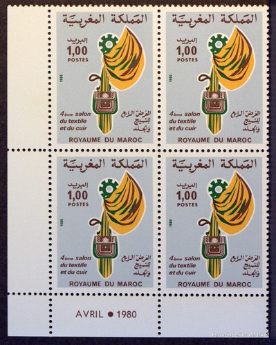 Maroc morocco timbres bloc - maroc,