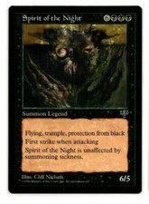 MRM ENGLISH Esprit de la nuit - Spirit of the night NM/EX MTG magic MIR