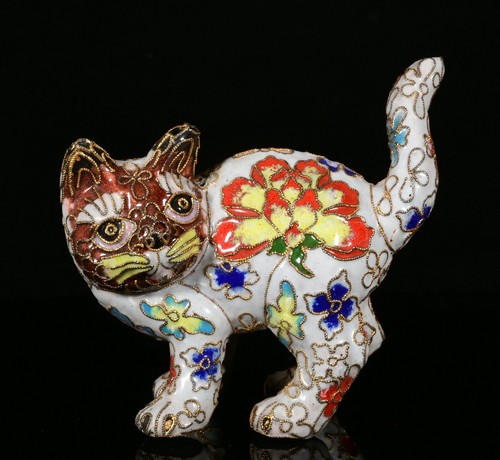 Cloisonne enamel bronze - enamel,