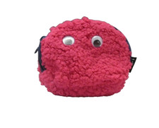 Happy Shop trousse Porte Monnaie En Peluche Laugh Laugh Synthétique Rose Bonbon 