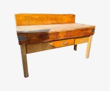 Billot de boucher en hêtre 