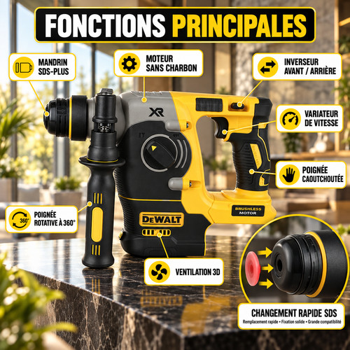 Dewalt dch273 perforateur sans - dewalt,