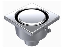 Siphon de sol Inox sortie