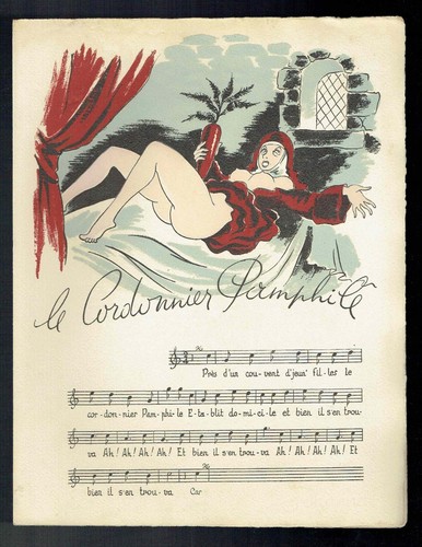 Curiosa partition chanson - curiosa,