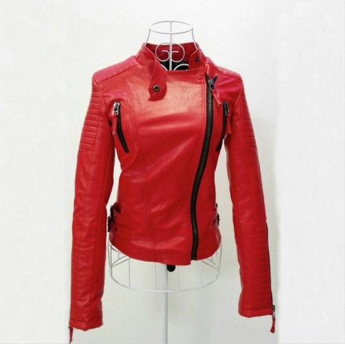 Veste rouge style - style, simili