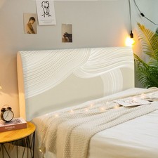 Protège tête de lit blanc cassé avec propriétés efficaces de défense contr