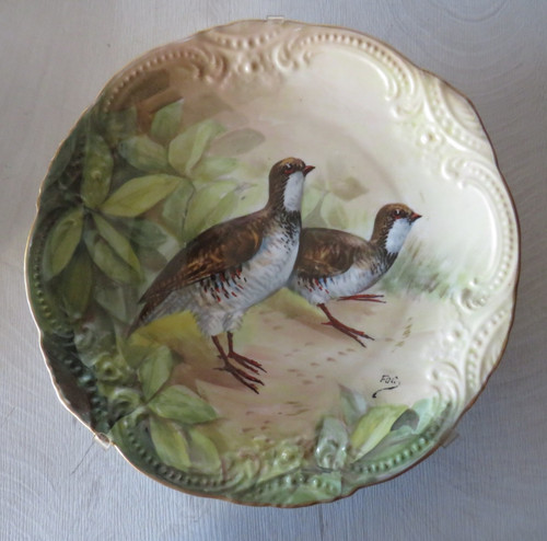 Assiette ancienne porcelaine - ancienne,