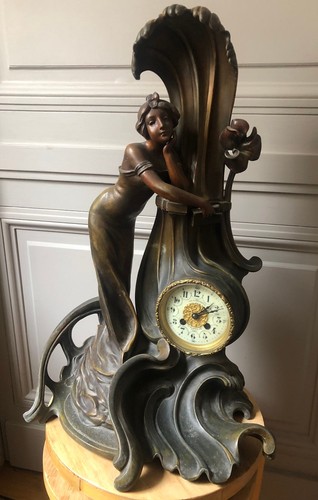 Pendule art nouveau - pendule,