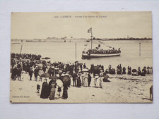 Arrivée d'un vapeur de