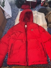 Doudoune Lacoste Rouge S