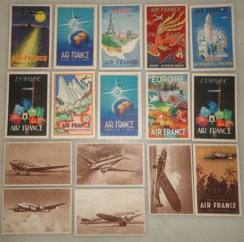 Cartes anciennes 1948 air - 16,